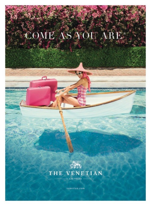 My new photo campaign for The Venetian - Las Vegas