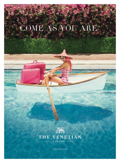 My new photo campaign for The Venetian - Las Vegas