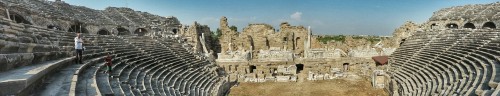  Ancient Greek amphitheatre in Side | Turkey 