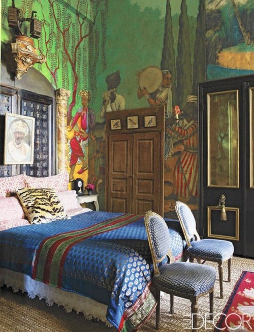 Decorator Gwynn Griffith’s master bedroom