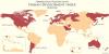 Subnational Regions with HDI over 0.8.
[[MORE]] Gabliang:
The previous map showed HDI’s over 0.9, which is an extremely high threshold. So I thought I would make another map of subnational divisions over 0.8. What makes a country rich or poor? We...