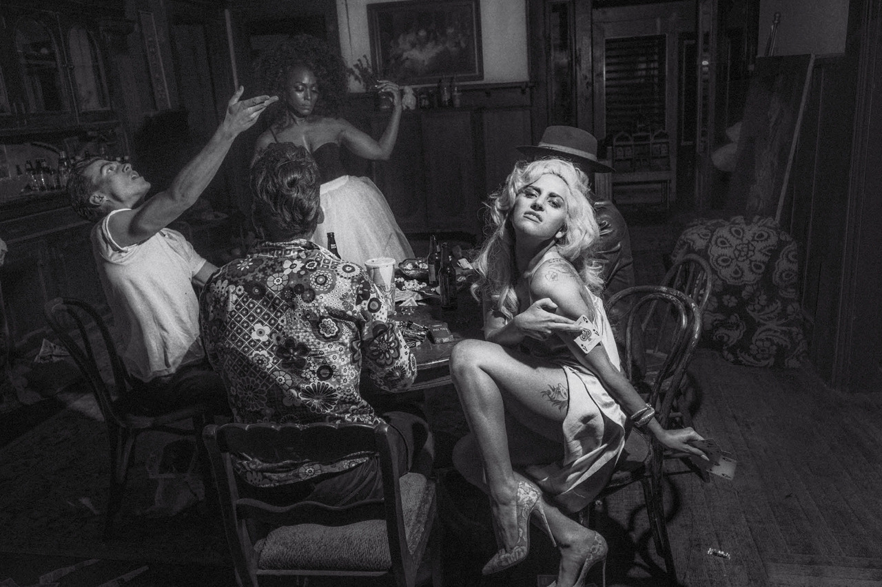 ladyxgaga:  Lady Gaga and the cast of American Horror Story: Hotel by Chadwick Tyler