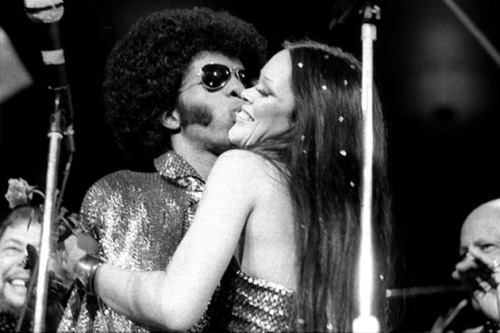 twixnmix: On June 5, 1974 Sly Stone married Kathy Silva in front of 21,000 fans during a  conce
