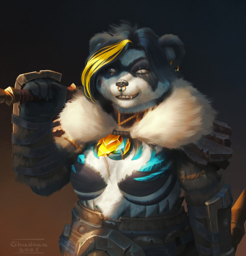 Pandaren Shaman by Henri Tapio Source: https://ift.tt/ZIzy0BX New news website for furry fans: http: