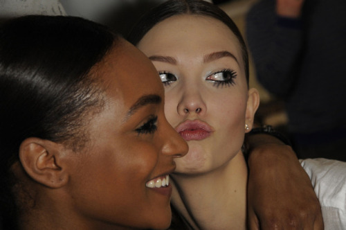 jourdan and karlie @paul + joe fw11