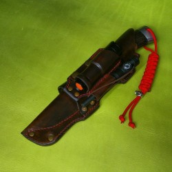 radoobutuc:  Last one #heretik #leathercraft #knifesheath