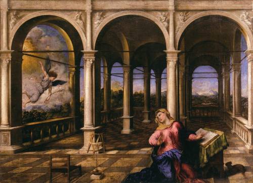 Paris Bordone-Annunciation