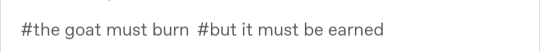 unashamedly-enthusiastic:unashamedly-enthusiastic:I would like tumblr polls so I can work out if we as a collective are pro-goat burning or pro-goat survival Well would you look at that, we got an answer 