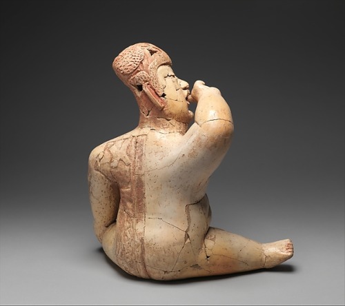 Seated FigureDate: 12th–9th century BCEGeography: Mexico, MesoamericaCulture: OlmecMedium: Ceramic, 