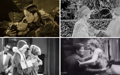 barbara-stanwyck:Same-sex Kisses in Classic FilmsRomantic and sexual kisses between people of the sa