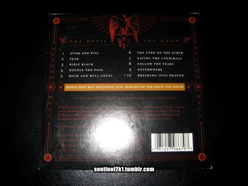 Heaven & Hell: The Devil You Know (Bonus Best Buy DVD)I found this in the street while I was on 