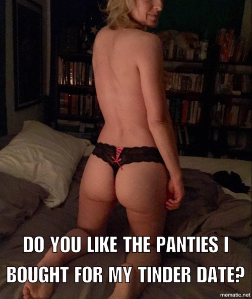 sluttytext: I’ll love em even more when you slide them off after your date.