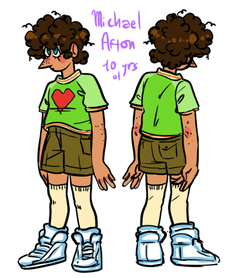 exoticennard:a better ref pic for michael … he lanky child, hes overgrowing his clothes but h