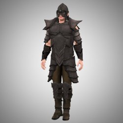 Something a little different from our friend John Hoagland! I’m happy to present to you something to protect your Michael 4s!  What  kind of character would wear this armor? Is he a thief trying to sneak  into a compound? Or is he a valiant solider