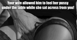gandar1980:sexy-hotwife-4u:All the time 