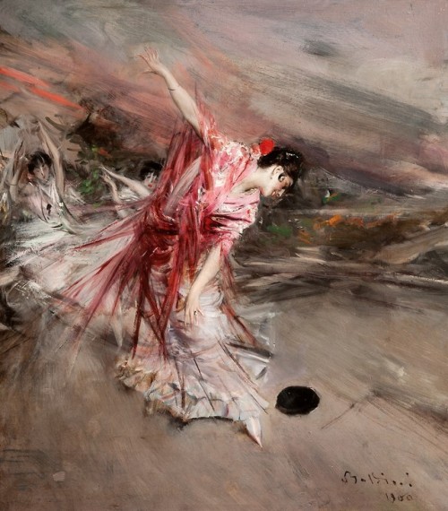 Giovanni Boldini la danzatrice spagnola