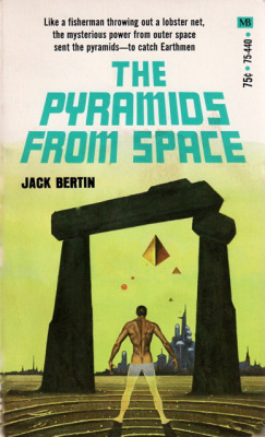 The Pyramids From Space by Jack Bertin, 1970.