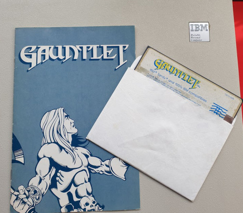 I just bought two of my favorite arcade games back in my days…Paperboy & Gauntlet on 5,25