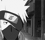 pakk-un:  Kakashi and Gai in the Uchiha District