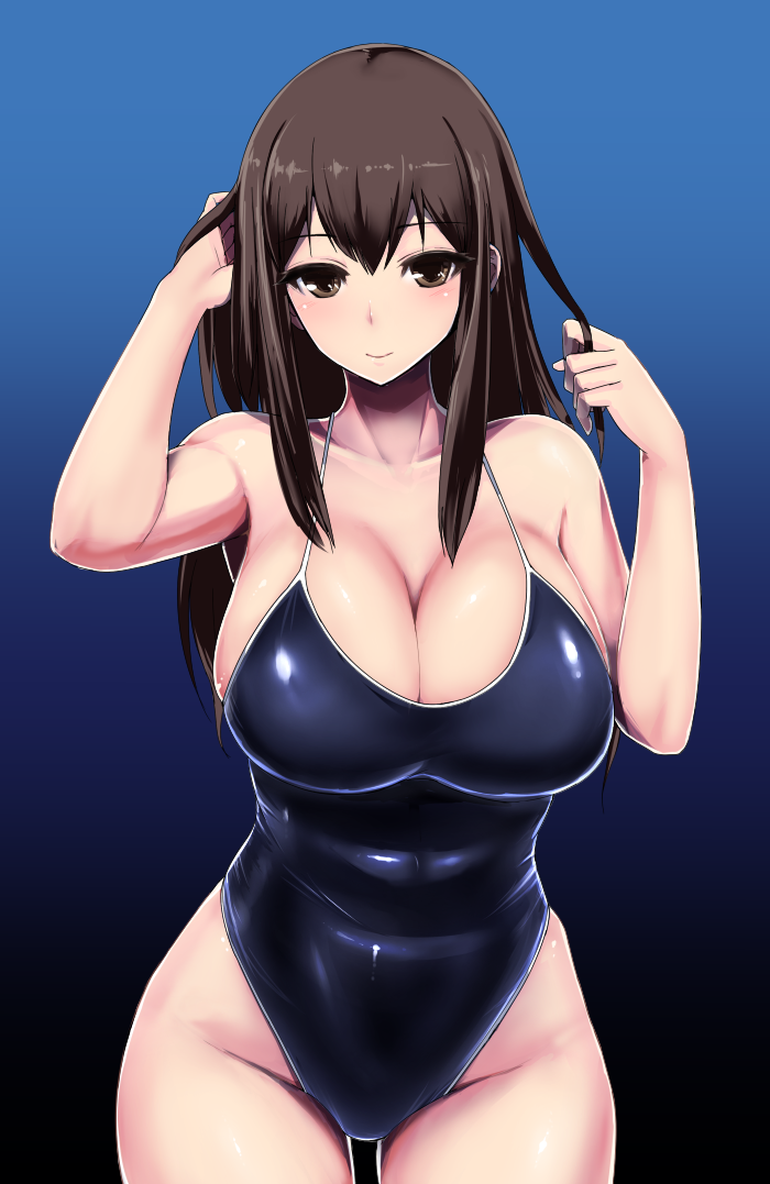 lewd-commander:  新スク水赤城さん | miso　＠日曜-東ニ18b  [pixiv]