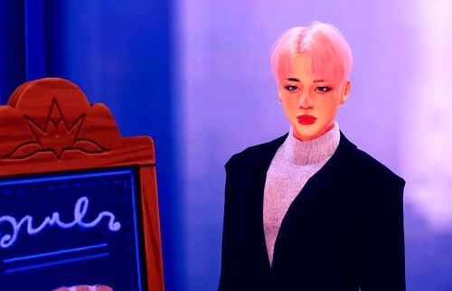 Heyy! I’m back with a remake of my Jimin sim ;) I tried to copy his outfits as much as I can, hope y