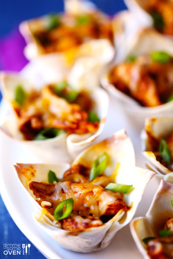 foody-goody:  Recipe: Chicken Enchilada Cups