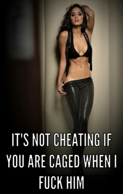 smallcocksissy:  it’s also not cheating