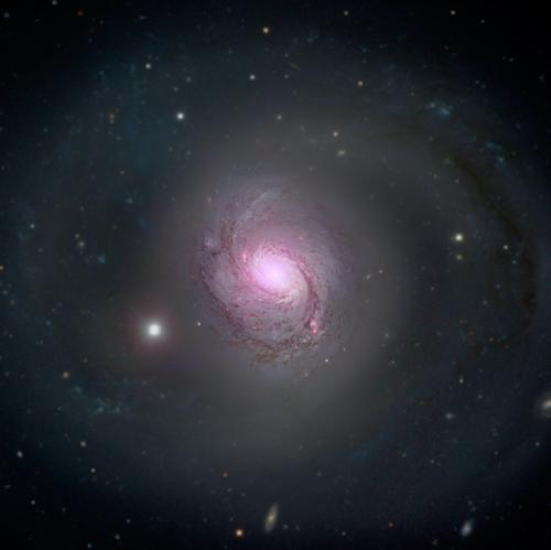 arsetculture:  NuSTAR’s View of Galaxy 1068 via NASA http://ift.tt/1QPF49G