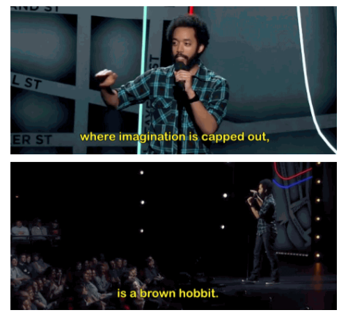 John Boyega’s complaints about LOTR and GoT remind me of this classic stand up comedy quote