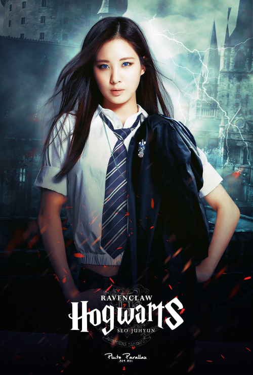 fishmeatdie:GIRLS’ GENERATION x HOGWARTS (ft. Krystal) cr. Pluto Parallax 