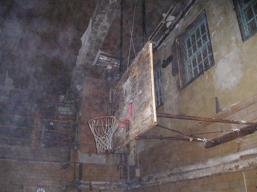 abandoned-playgrounds: Dusty, dirty, old and worn the Belchertown State School for the Feeble-Minded