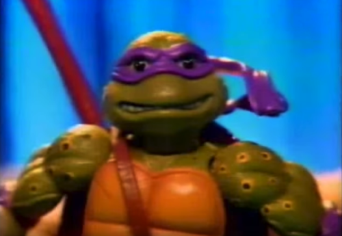 1991 commercial for Movie Star Turtles!