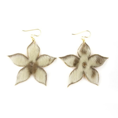 earrings, Tundraberry (Inupiaq)