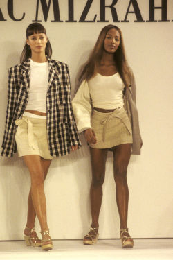 onlynaomi:with Christy Turlington @ Isaac