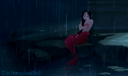 thenamelessdoll: I don’t really know why, but I adore the concept of mermaids in the rain. <3 (Bu