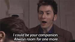 lumos5001:  oodwhovian:  The Doctor embraces his role as the Doctors companion in