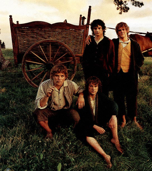 maraschinocheri:21 January 2000 :: 20 years ago, portraits of the hobbits and other members of the L