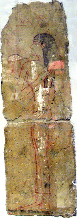 &ldquo;A Standing Woman&rdquo; (Mural in the Metropolitan Museum of Art, New York) by Anonymus (c. 1