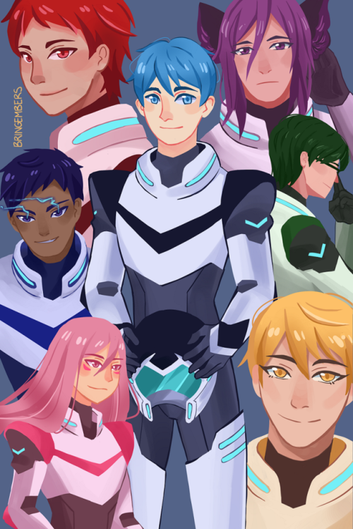 bringembers: I love Voltron, and I love KNB thus the result of my @kurobasfanzine piece. With the co