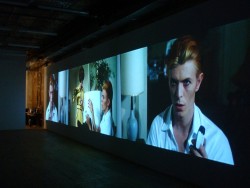 davidssecretlover:     Robert Boyd,  The Man Who Fell to Earth, from the series TOMORROW PEOPLE  2009Three channel video installation (color, sound) 9.20 minutesBrooklyn, New York  