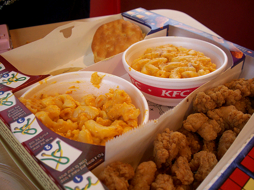 Your first mistake was seeing a KFC sign and pulling into the lot.