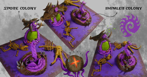 (Starcraft 2 story)In continuation with the “Zerg” but with plasticine I present: https: