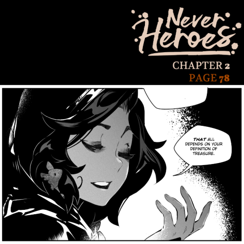 keezybees:What’s in the waterways, Alder? Read Never Heroes–>