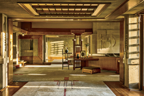 archatlas:  Hollyhock House Frank Lloyd Wright Images by Joshua White A rebirth for Wright’s first L