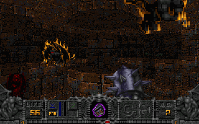 dos-ist-gut:  Hexen: Beyond Heretic (Raven Software Corporation, 1995) Like Heretic