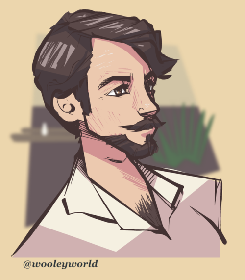 Was trying a new style.
