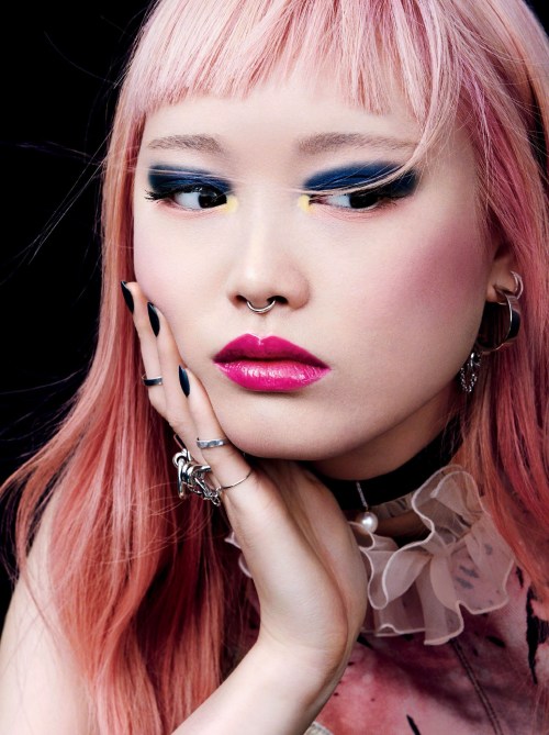 midnight-charm: “Be Bold” Fernanda Ly photographed by Bjorn Iooss for Glamour US March 2017 Stylist: