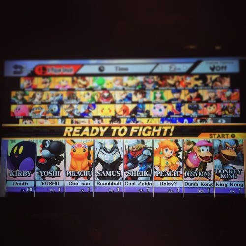 Great #amiibo name choices I’d say #nintendo #smash #kirby #yoshi #samus #pikachu #shiek #peac