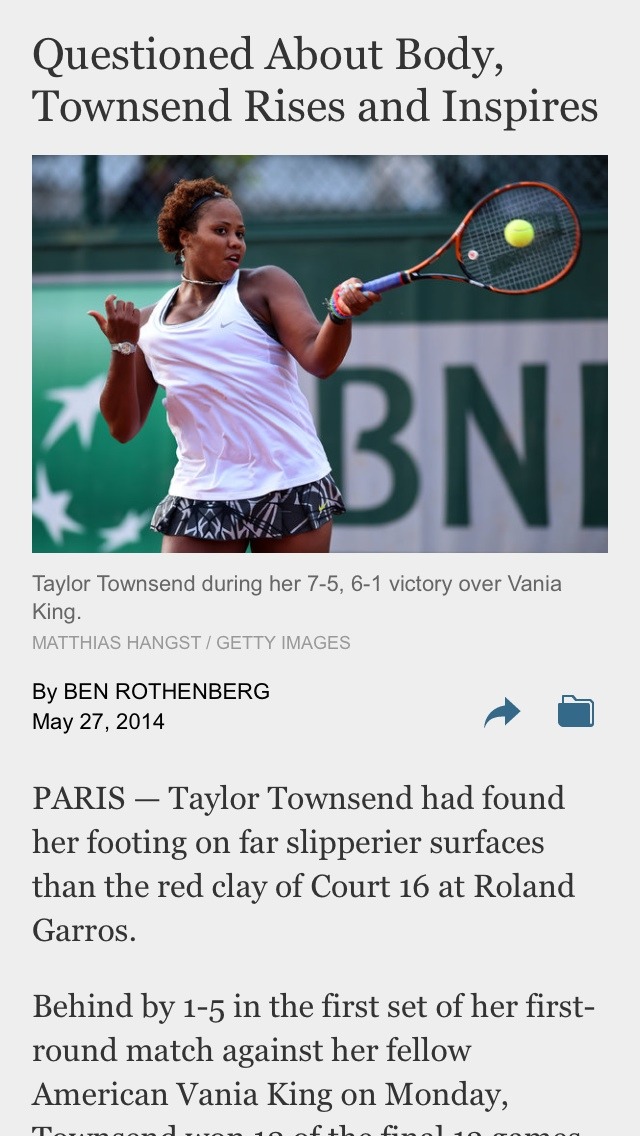 opinionatednonsense:  melleauxmood:  Her name is Taylor Townsend. She’s from Chicago