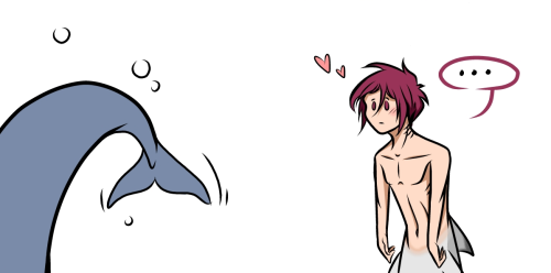 ask-mermen-rinharu: Rin: We were each other’s first kiss.